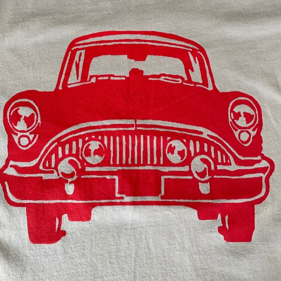 SOLD Mini Boden Blue Car Tee Size 11-12  Shirt Long Sleeve cotton - Picture 4 of 9